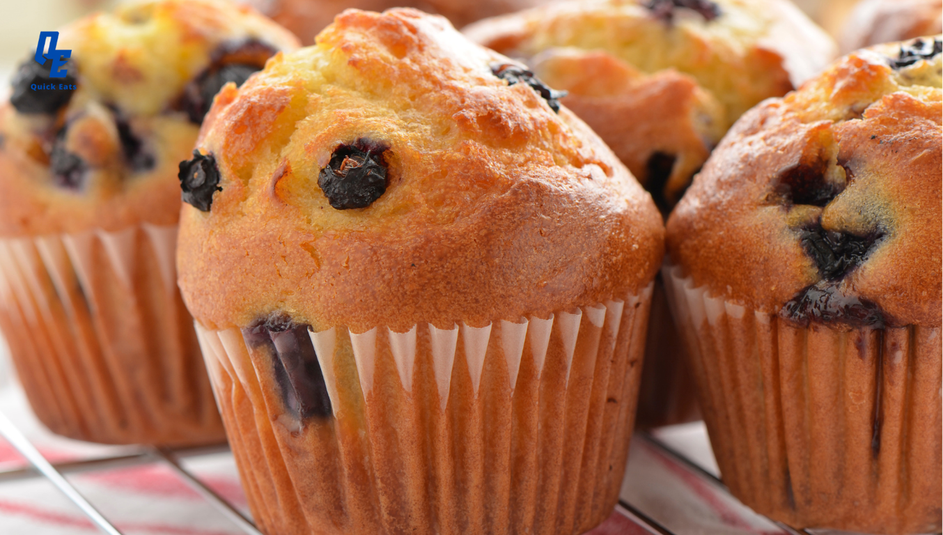 Blueberry Cottage Cheese Muffins